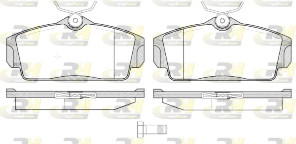 Brake Pad Set, disc brake (2704.10)