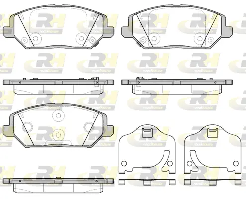 Brake Pad Set, disc brake (21783.02)