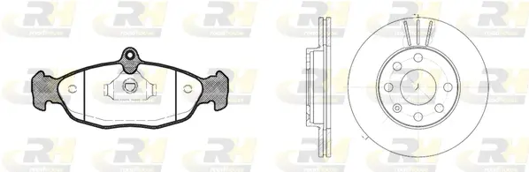 Brake Kit, disc brake (8393.02)
