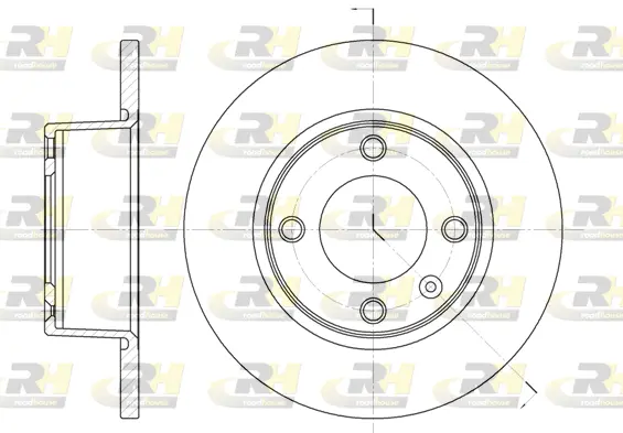 Brake Disc (6433.00)