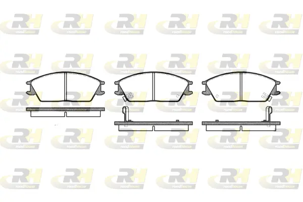 Brake Pad Set, disc brake (2224.02)