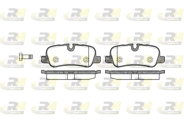 Brake Pad Set, disc brake (21159.00)