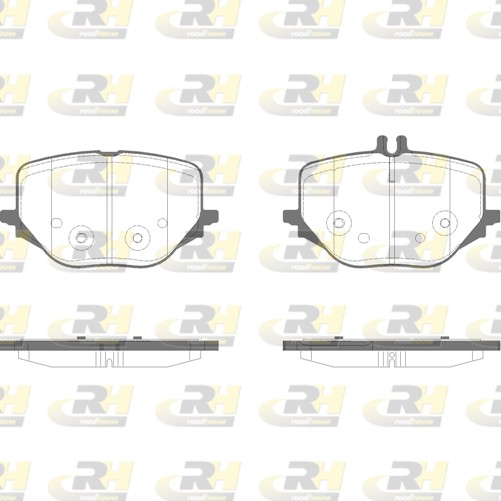 Brake Pad Set, disc brake (21950.00)