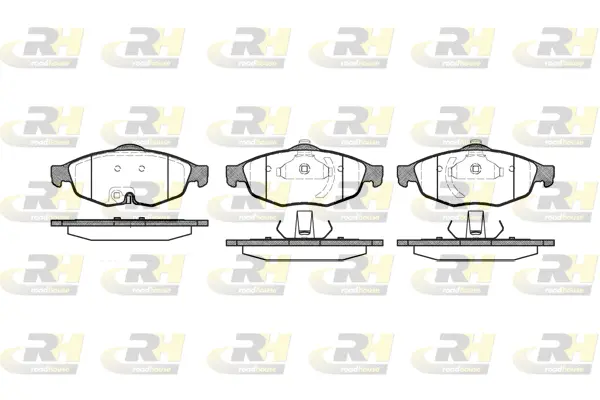 Brake Pad Set, disc brake (2812.02)