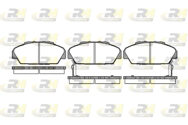 Brake Pad Set, disc brake (2371.02)