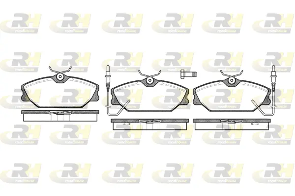 Brake Pad Set, disc brake (2208.02)
