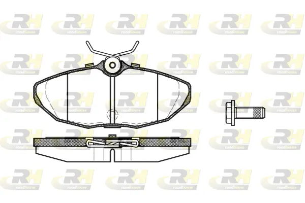 Brake Pad Set, disc brake (2732.10)