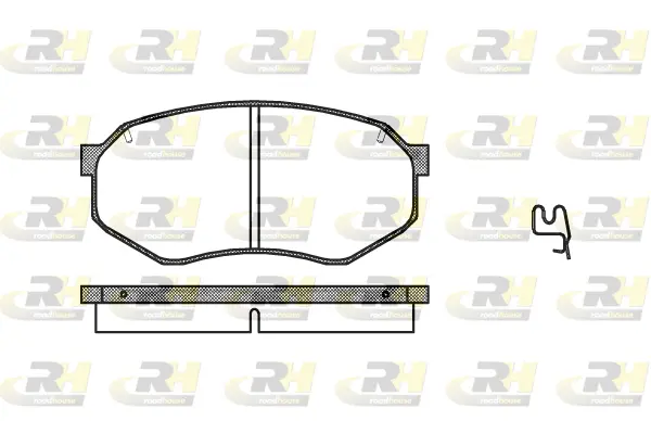 Brake Pad Set, disc brake (2148.14)