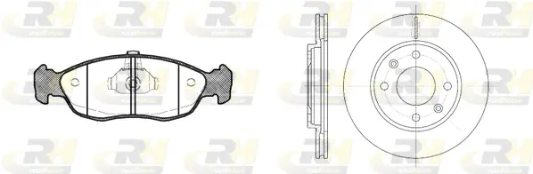 Brake Kit, disc brake (8461.02)