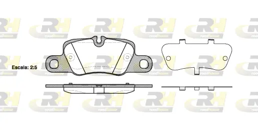 Brake Pad Set, disc brake (21401.00)