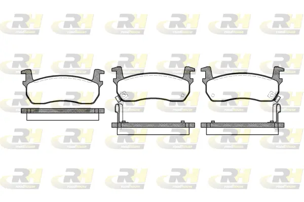 Brake Pad Set, disc brake (2174.02)