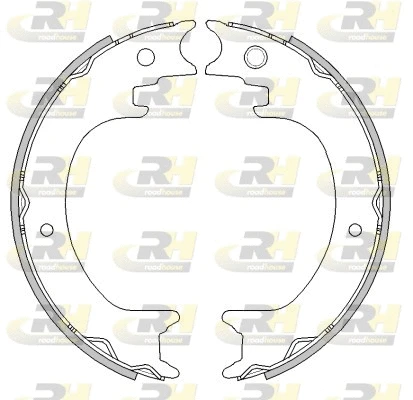 Brake Shoe, parking brake (4279.00)