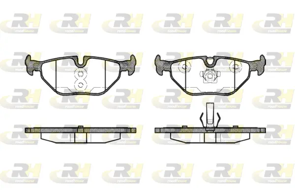 Brake Pad Set, disc brake (2265.40)