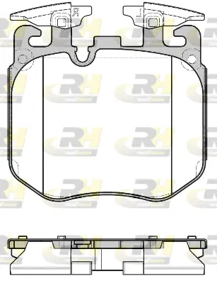 Brake Pad Set, disc brake (21690.00)