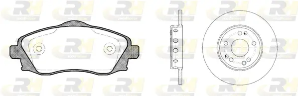 Brake Kit, disc brake (8774.00)