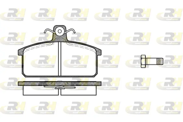 Brake Pad Set, disc brake (2128.00)