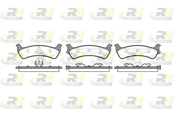 Brake Pad Set, disc brake (2470.02)