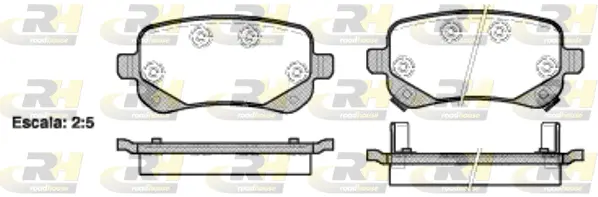 Brake Pad Set, disc brake (21095.02)