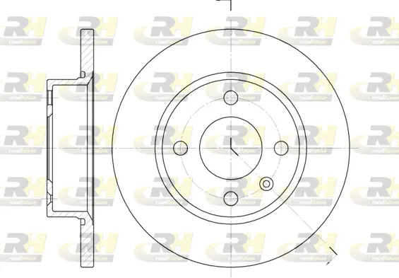 Brake Disc (6425.00)