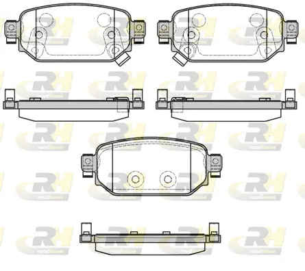 Brake Pad Set, disc brake (21731.02)