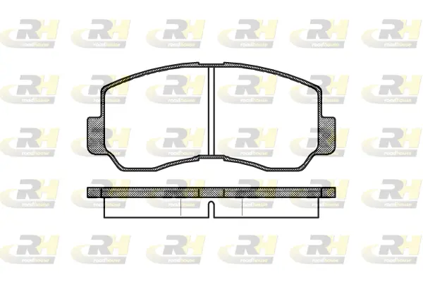 Brake Pad Set, disc brake (2094.40)