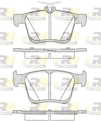 Brake Pad Set, disc brake (21516.00)
