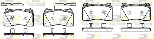 Brake Pad Set, disc brake (2666.12)
