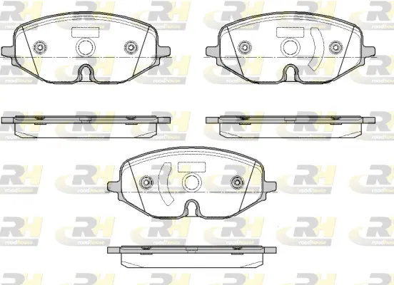 Brake Pad Set, disc brake (21906.01)