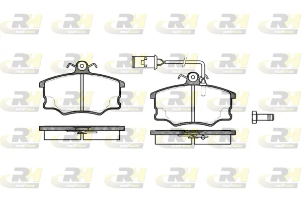 Brake Pad Set, disc brake (2146.52)