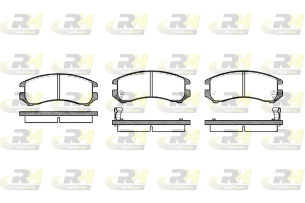 Brake Pad Set, disc brake (2219.02)