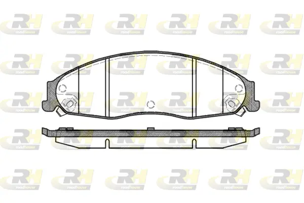 Brake Pad Set, disc brake (2955.08)
