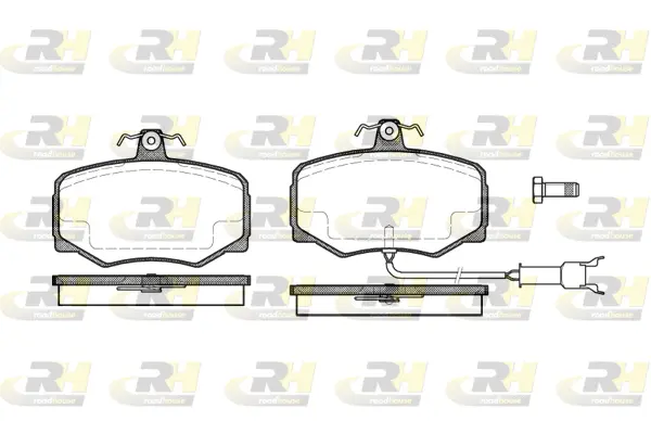 Brake Pad Set, disc brake (2246.12)
