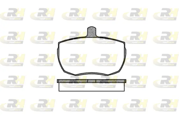 Brake Pad Set, disc brake (2056.00)