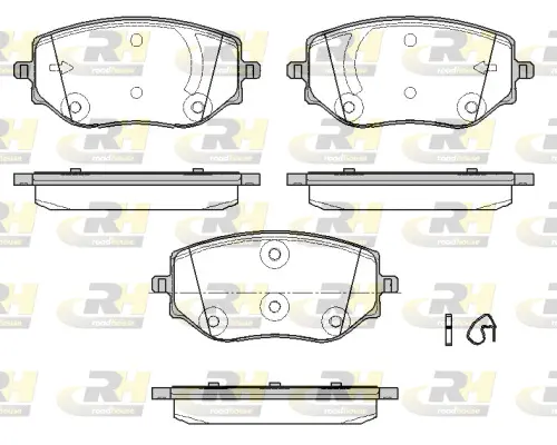 Brake Pad Set, disc brake (21887.00)