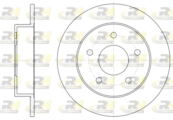 Brake Disc (6574.00)