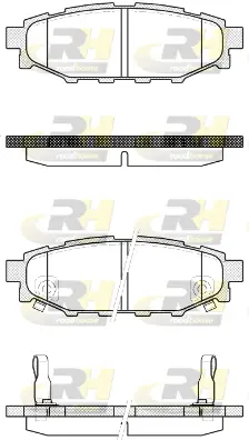 Brake Pad Set, disc brake (21136.22)