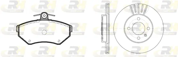 Brake Kit, disc brake (8631.01)