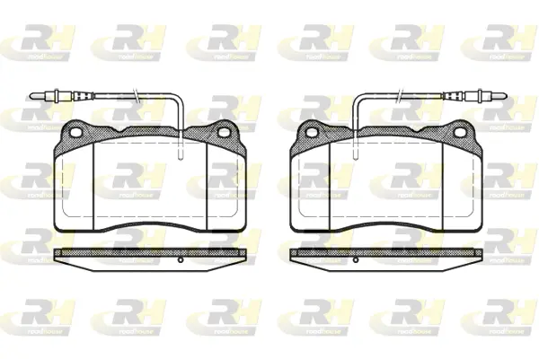 Brake Pad Set, disc brake (2666.14)
