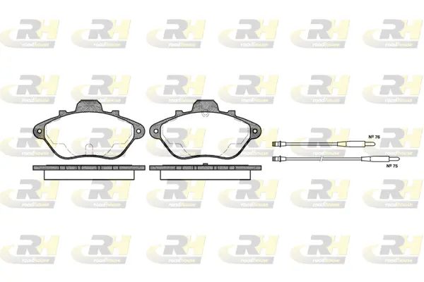 Brake Pad Set, disc brake (2310.14)