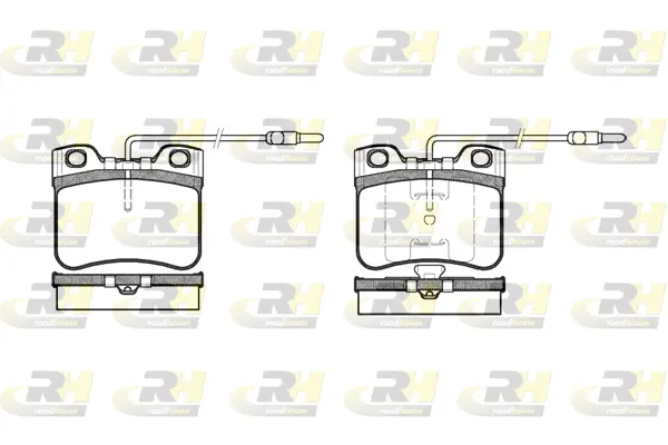 Brake Pad Set, disc brake (2247.14)