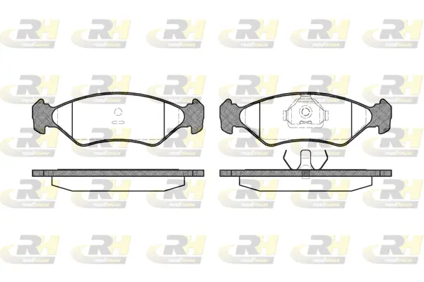 Brake Pad Set, disc brake (2285.10)