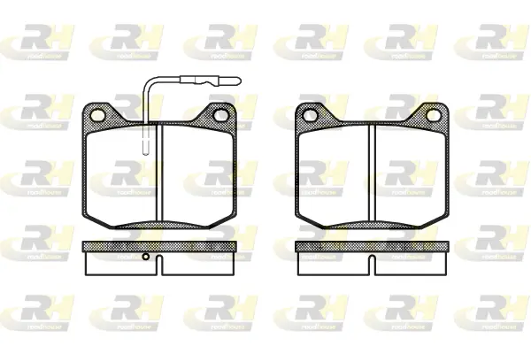 Brake Pad Set, disc brake (2045.32)