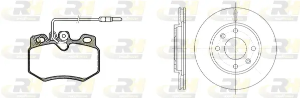 Brake Kit, disc brake (8170.03)