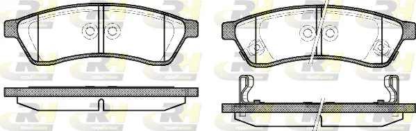 Brake Pad Set, disc brake (21349.02)