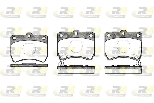 Brake Pad Set, disc brake (2271.02)