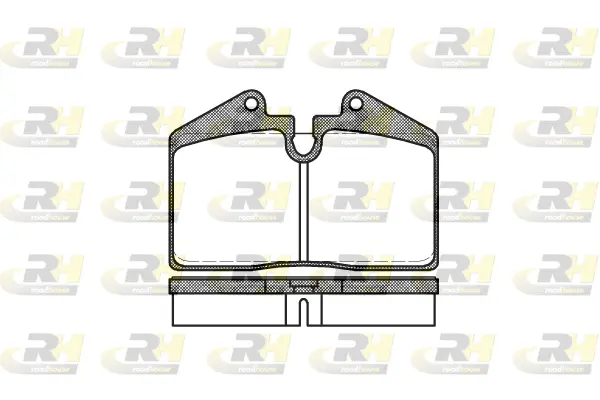 Brake Pad Set, disc brake (2140.10)