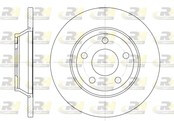 Brake Disc (6472.00)