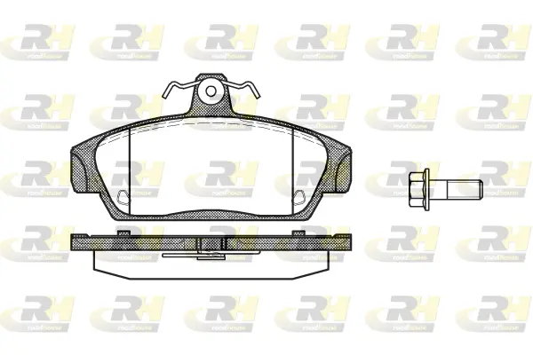 Brake Pad Set, disc brake (2336.00)