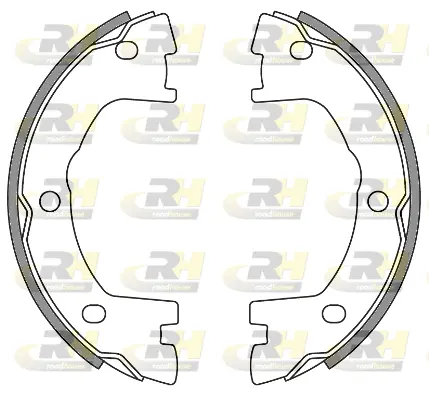 Brake Shoe, parking brake (4640.00)