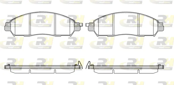 Brake Pad Set, disc brake (21612.04)